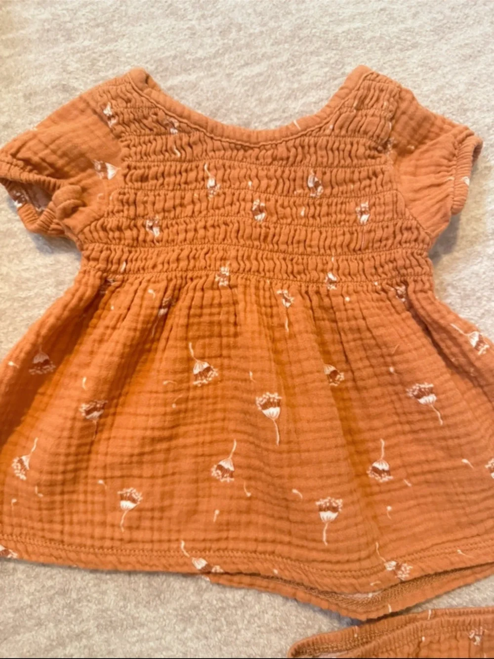 Modern Moments 100% cotton Dress and Bloomers Set